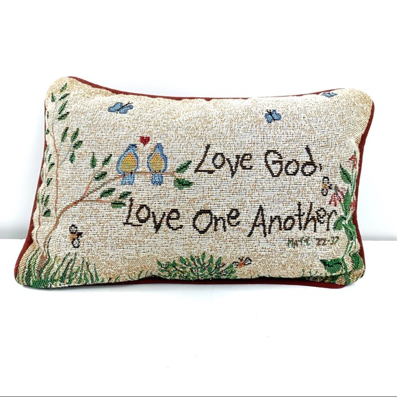 Other - Accent Pillow - Live God Love One Another
